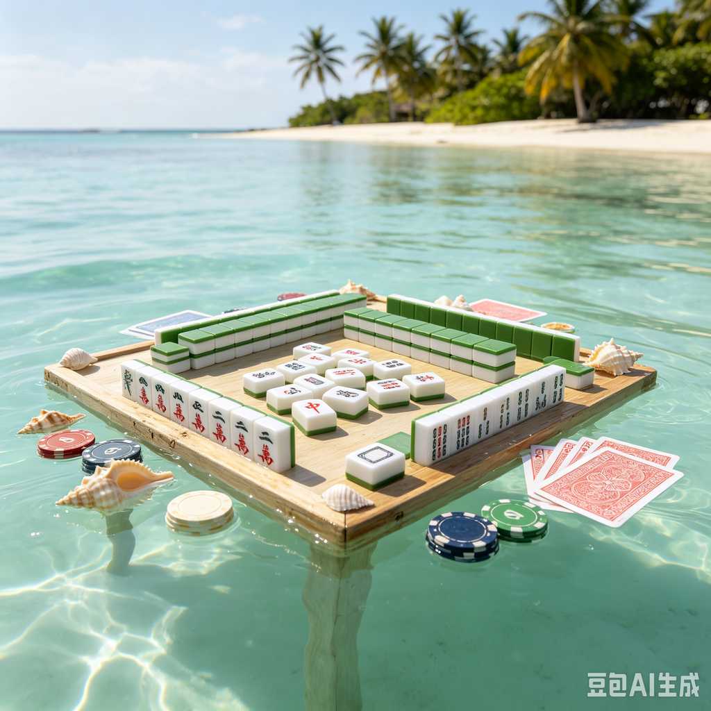 cute mini mahjong tiles set