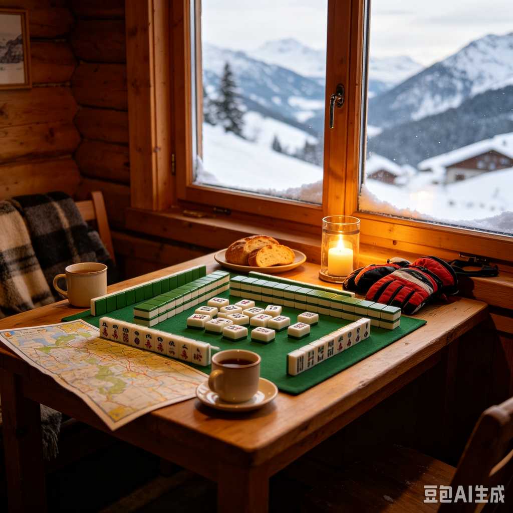 small mahjong mat portable
