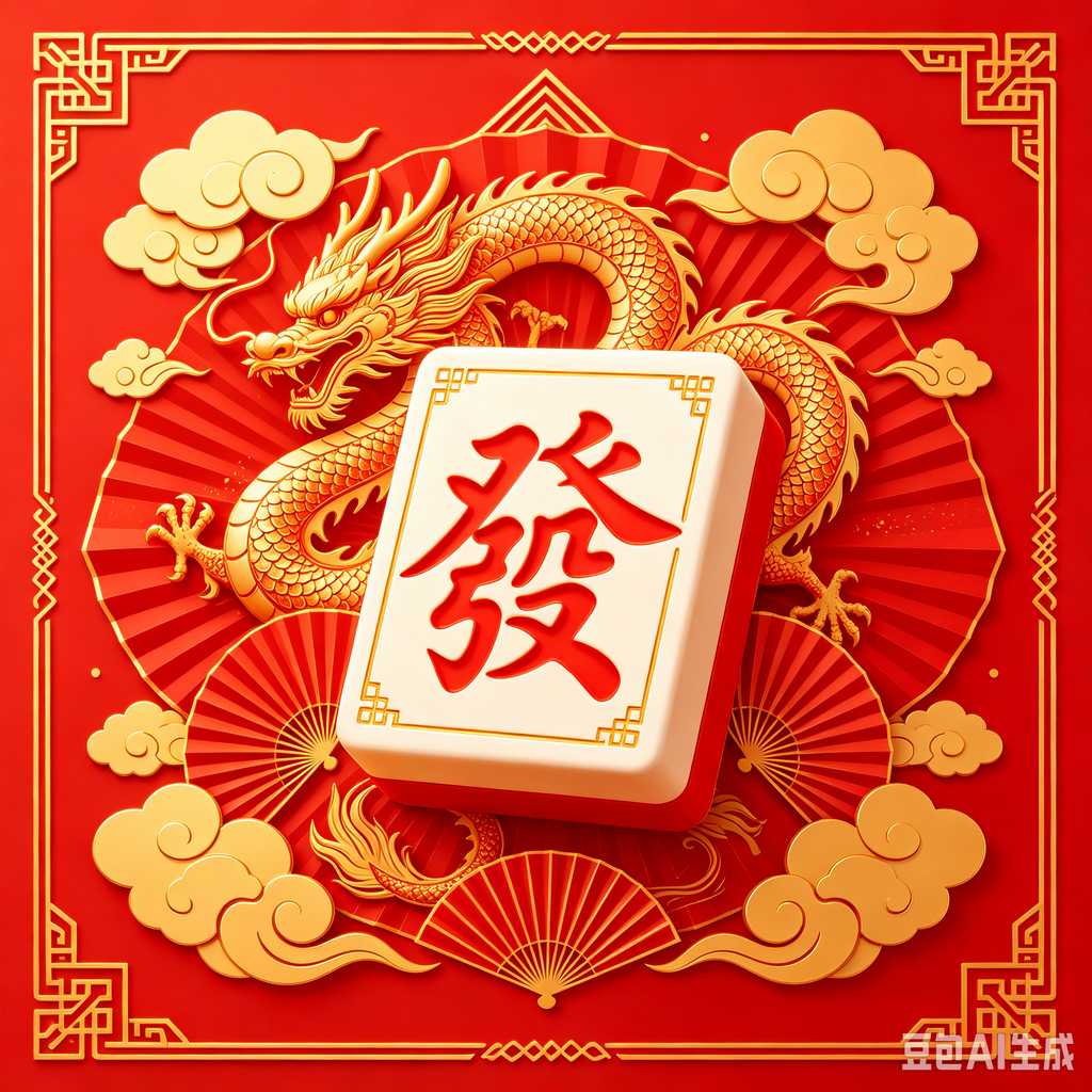 glossy mahjong tiles
