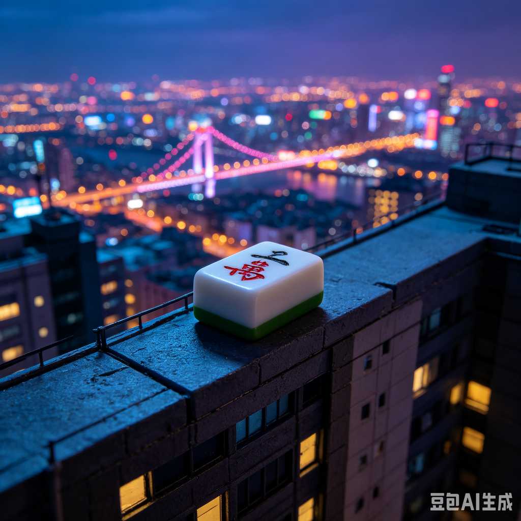 floral design mahjong set