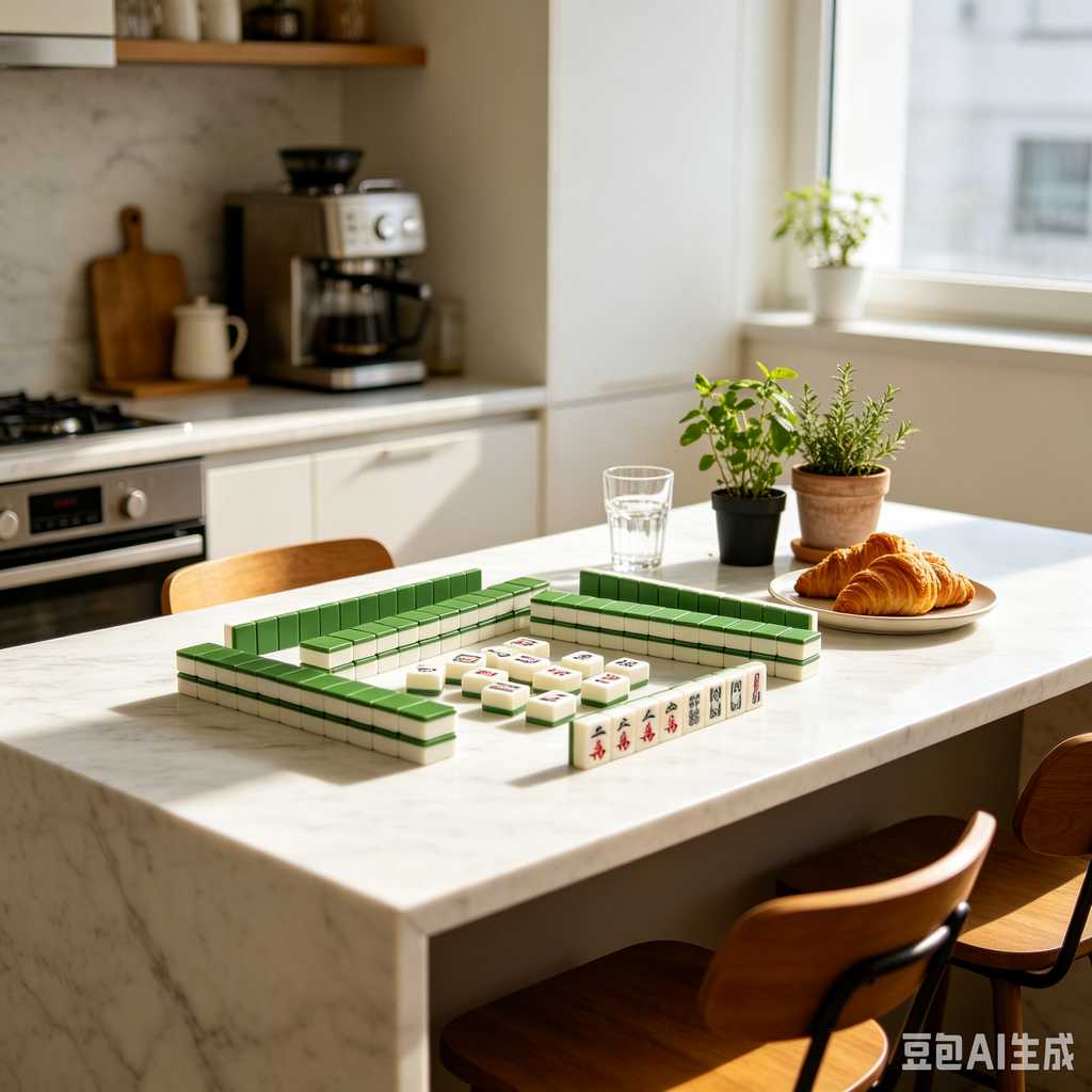 custom art mahjong set