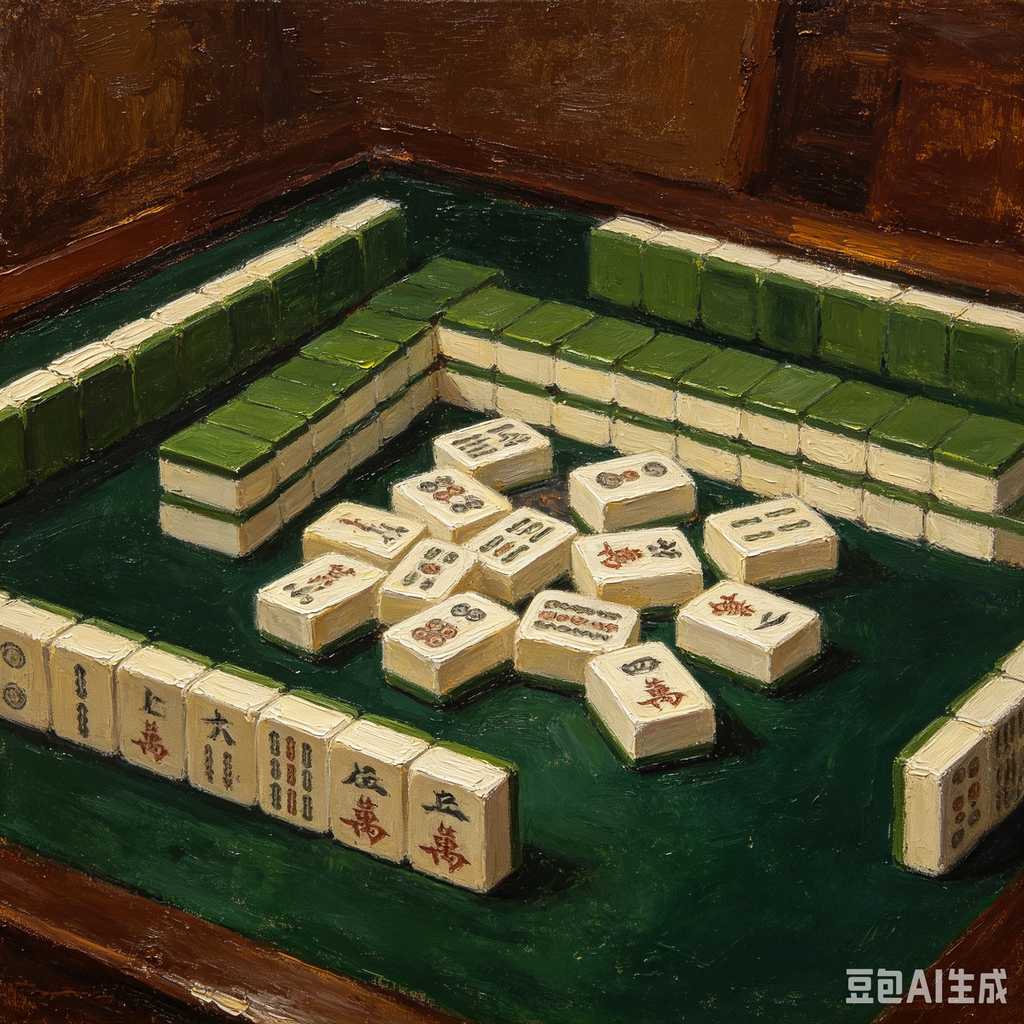 premium compact mahjong set
